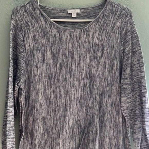 Blue and white sweater, size LP - Picture 1 of 5